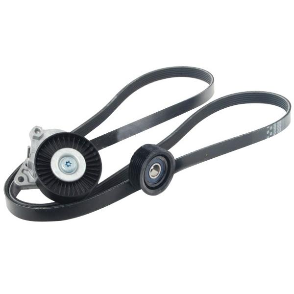 ベンツ W211 R230 ベルトテンショナー ファンベルト プーリー 3点セット E240 E32...