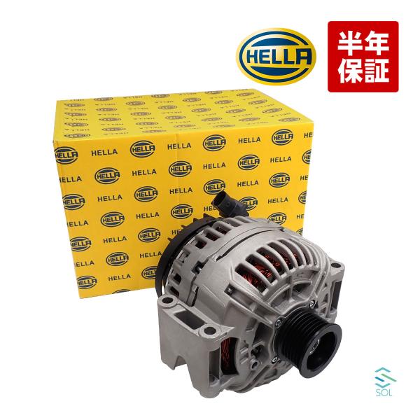 HELLA オルタネーター 180A ベンツ コア返却不要 出荷締切18時 R230 W164 W2...