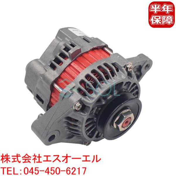 スズキ ワゴンR プラス ソリオワイド CV21S オルタネーター ダイナモ 31400-60F50...