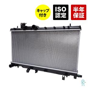 ラジエーター ラジエター キャップ付 MT車 出荷締切18時 レガシィ BES インプレッサ GDA GDB GGA