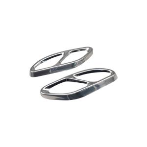 ベンツ W205 Cクラス AMG 前期 純正 右 フロントメッキモール