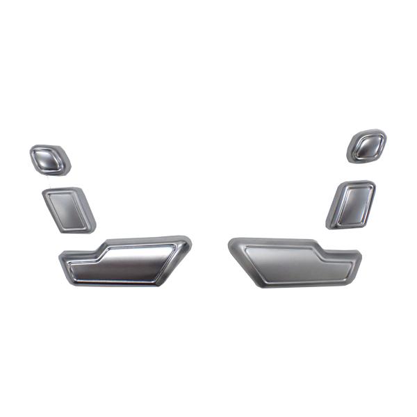 ベンツ C207 W176 パワーシートスイッチ 電動シート調整スイッチ 6PCS. マッドシルバー...