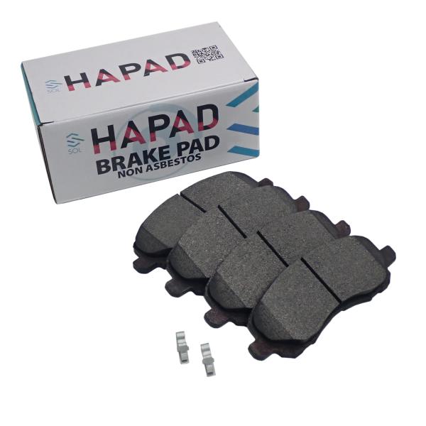 HAPAD フロント ブレーキパッド ディスクパッド 左右セット 三菱 グランディス NA4W ディ...