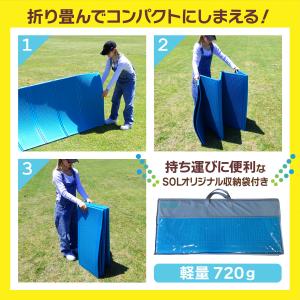 厚手 厚さ1cm プールマット ビニールプール...の詳細画像2