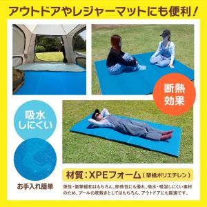 厚手 厚さ1cm プールマット ビニールプール...の詳細画像3