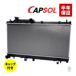 SUBARU CAPSOL ラジエーター ラジエター キャップ付 AT車
