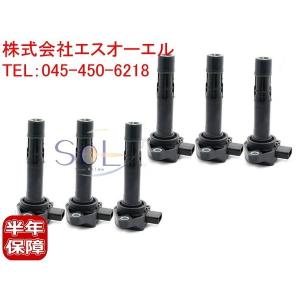 NGK ホンダ ライフ イグニッションコイル 6本 U5160 JB5 JB6 H15.09