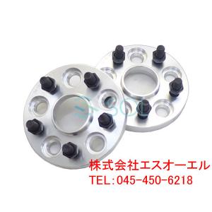 トヨタ プリウス(10系 20系 30系 50系) アルミ鍛造 ワイドトレッドスペーサー ハブ付 15mm PCD100 M12 P1.5 5H 54mm 2枚セット｜solltd4