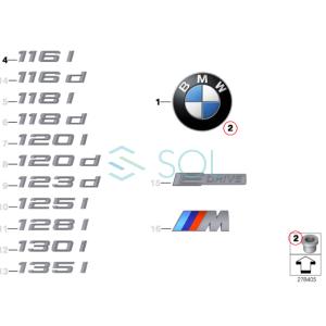 BMW エンブレム グロメット 2個セット 1...の詳細画像3