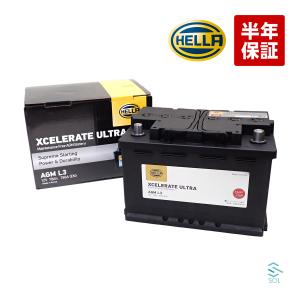 VWワーゲン 新品バッテリー フォルクスワーゲン（Volkswagen） HELLA AGM バッテリー ワーゲン VW