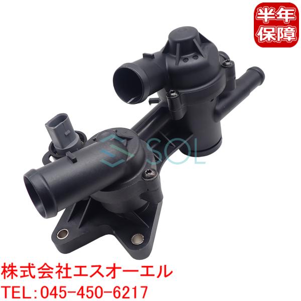 VW ワーゲン ゴルフ6 5K AJ5 517 サーモスタット サーモスタッド ハウジング 03C1...