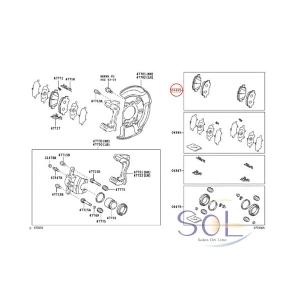 HAPAD フロント ブレーキパッド 左右セッ...の詳細画像3
