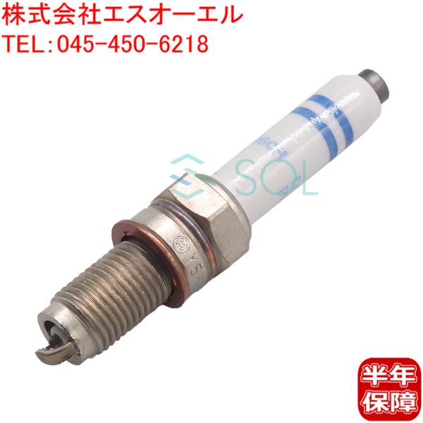 送料185円 BOSCH スパークプラグ 1本 アウディ A4 8W2 8WC 8W5 8WD Q2...