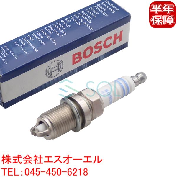 送料185円 BOSCH スパークプラグ 1本 1本 ゴルフ5 ゴルフ6 ゴルフプラス ニュービート...