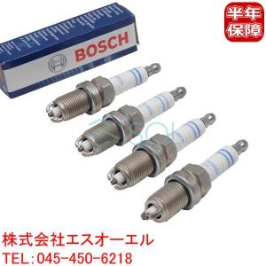 BOSCH（ボッシュ） スパークプラグ 4本 1台分 ゴルフ5 ゴルフ6 ゴルフ