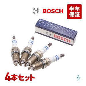 BOSCH（ボッシュ） スパークプラグ 4本セット(1台分) VW ゴルフ5