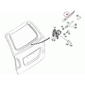 BOSCH リア ワイパーブレード 出荷締切1...の詳細画像2