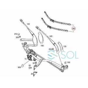 BOSCH エアロツイン GLCクラス X25...の詳細画像2