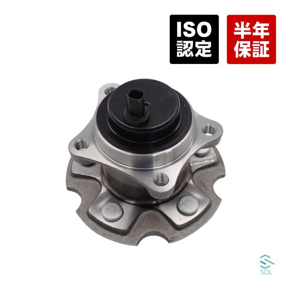 トヨタ アルファード GGH20W リア ハブベアリング ホイールハブベアリング 一体式 ハブボルト...