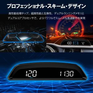 ヘッドアップディスプレイ hud G3 GPS...の詳細画像5