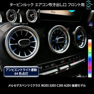 メルセデスCクラスW205前期アンビエントライト、アップグレードキットセット Mercedes-Benz ベンツ Cクラス W205 S205 C205 A205 GLCクラス