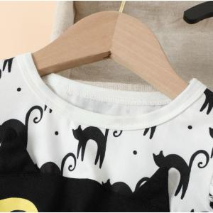 子供 黒猫 ワンピース キッズ 女の子 クリス...の詳細画像3