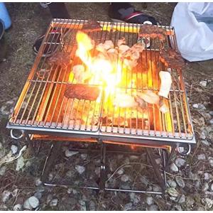 焼き網 ステンレス キャンピングムーン CAM...の詳細画像4