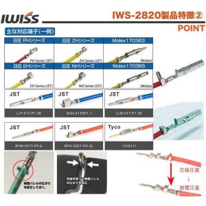 圧着工具 圧着ペンチ かしめ機 オープンバレル...の詳細画像3