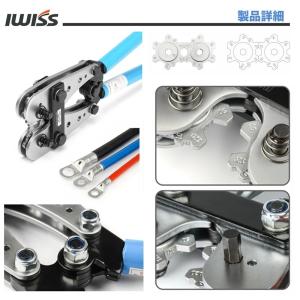 圧着ペンチ 裸圧着端子 裸圧着スリーブ 圧着工...の詳細画像5