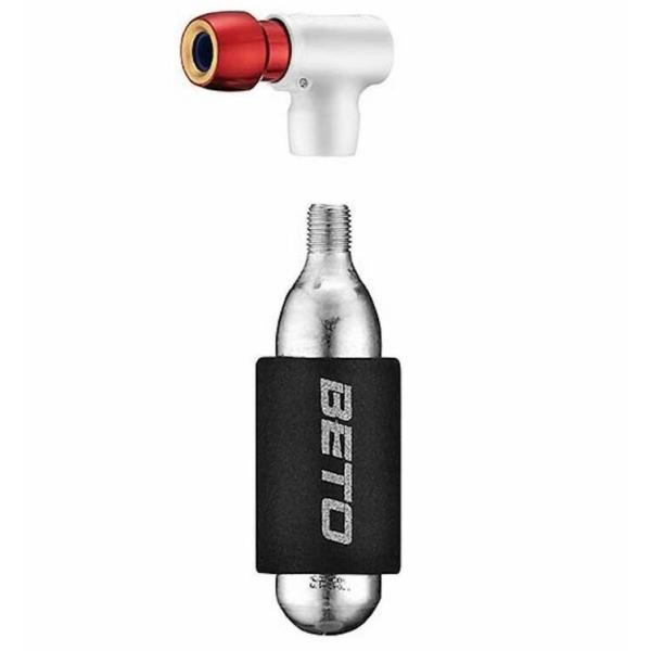 インフレーター C02インフレーター ボンベ 自転車 メンテナンス 空気入れ エアポンプ 差し込み式...