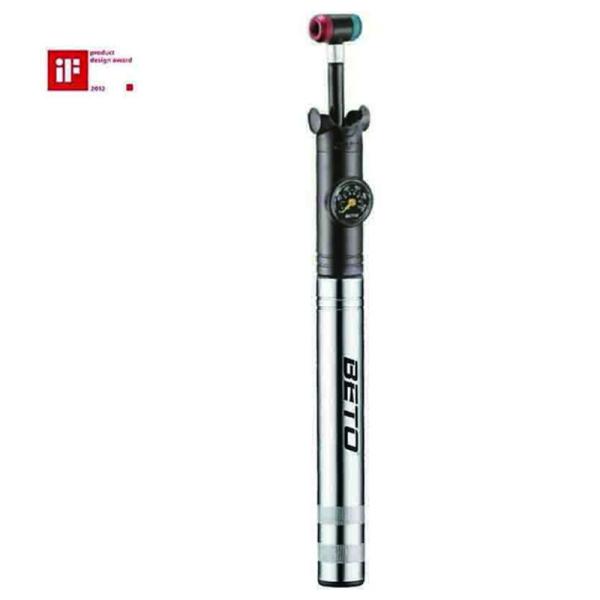 空気入れ 空気いれ 携帯 エアポンプ ロードバイク 自転車 米式 仏式 携帯用 軽量 THヘッド搭載...