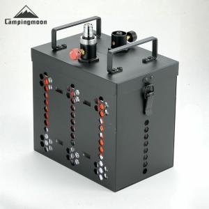 キャンピングムーン CAMPINGMOON CB缶 ガスステーション 6缶式 簡易ガス供給器 ガスユニット LPガス ゴム管用 BKZ63-Z-SG キャンピングカー 防災 災害 爆買