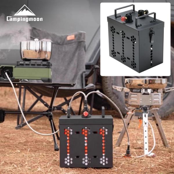 キャンピングムーン CAMPING MOON CB缶 ガスステーション 6缶式 簡易ガス供給器 ガス...