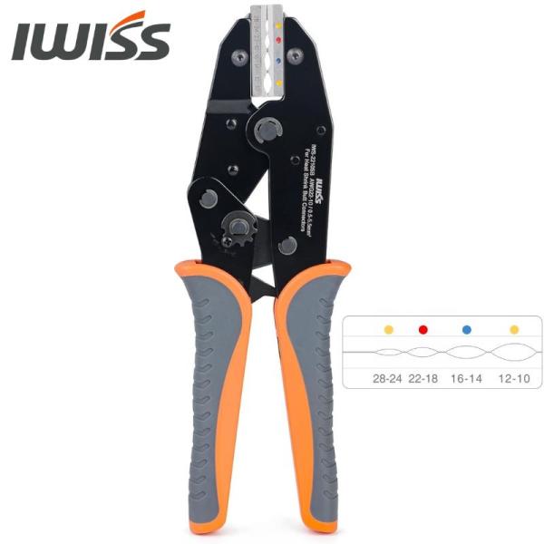 アイウィス(IWISS) 防水形圧着接続子 SB型 圧着工具 突き合わせ形接続子 専用 圧着工具 圧...