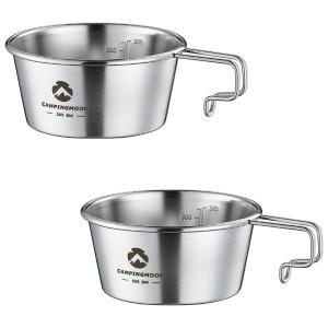 Coleman コールマン オリジナル シェラカップ 2個セット Coleman（コールマン） 食器 キャンプ アウトドア シェラカップ600 2