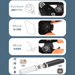 IWISS アイウィス 精密同時圧着ペンチ ラ...の詳細画像3