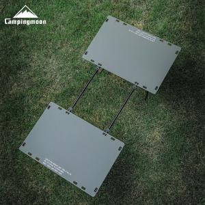 【未使用】タクティカルテーブル用 ワークトップ天板×2/脚×2/ブリッジ×1 CAMPINGMOON タクティカルテーブル ワークトップ 天板 用 脚