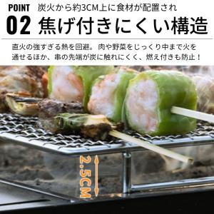 キャンピングムーン IGT コンロ バーベキュ...の詳細画像2