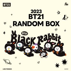 ソロモン商事 BT21 2023 BlackRabbit RANDOM BOX(小) 福袋 福箱