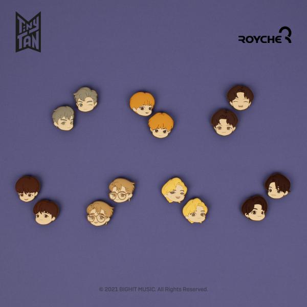 【：期間限定 70%OFFセール：】ソロモン商事 TinyTAN ラバーピンバッチ (Dynamit...