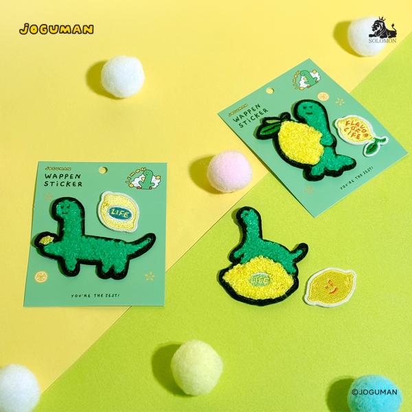 ソロモン商事 JOGUMAN ワッペンステッカーWAPPEN STICKER ジョグマン ワッペン ...