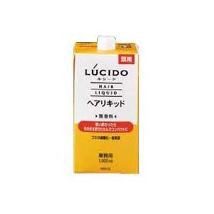 マンダム LUCIDO ルシード(無香料) ヘアリキッド（詰替用１Ｌ）