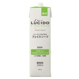 マンダム LUCIDO ルシード(無香料) フェイスソープ（詰替用２Ｌ）