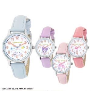 腕時計 サンリオ ジュニアウォッチ CR2C0005 シナモロール クロミ ハローキティ マイメロディ ジュニア キッズウォッチ キッズ時計 キャラクターウォッチ 子供
