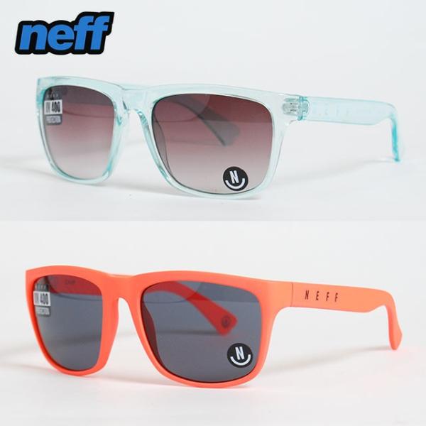 NEFF ネフ CHIP SUNGLASS MINT ICE SMOKE INFRARED RUBB...