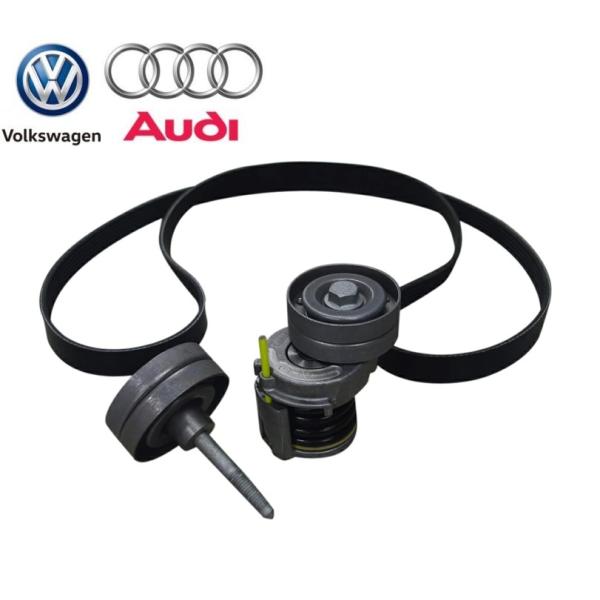 正規純正OEM ワーゲン ゴルフ5 ゴルフ6 パサート CC VW ファンベルト テンショナー プー...
