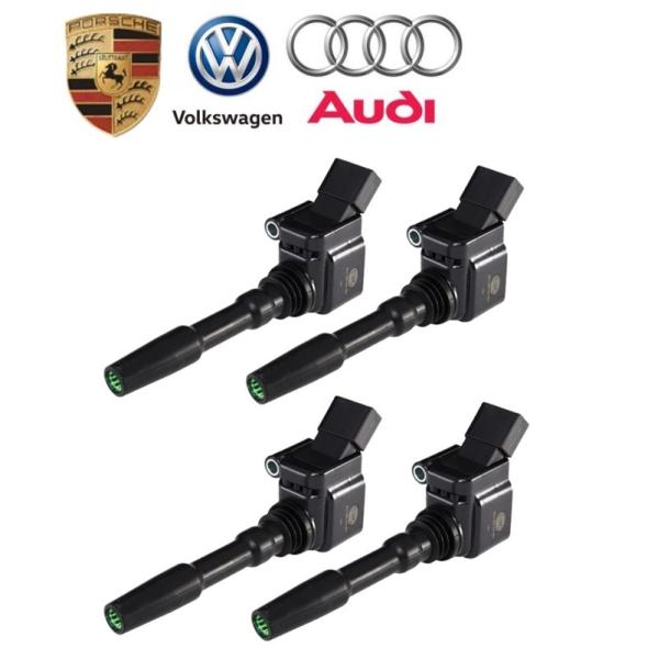 正規純正OEM ワーゲン イグニッションコイル 4本 SET VW シロッコ ポロ シャラン ジェッ...