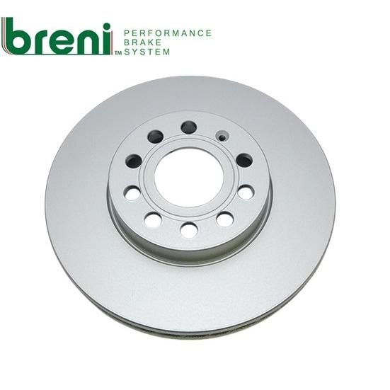 breni製 VW フロント ブレーキローター ディスクローター 左右 ザ・ビートル ゴルフ ジェッ...