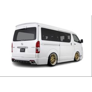 AIMGAIN 純VIP トヨタ 200 ハイエース ワイド ミドルルーフ 4・5・6・7型 リアバ...