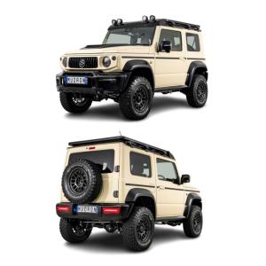 AIMGAIN MUDRON GT-X SUZUKI スズキ JIMNY SIERRA ジムニーシエラ JB74W ノーマルフェンダー Ver フルキット 3点 SET エイムゲイン エアロセット エアロキット｜Parts-Solution-ヤフー店